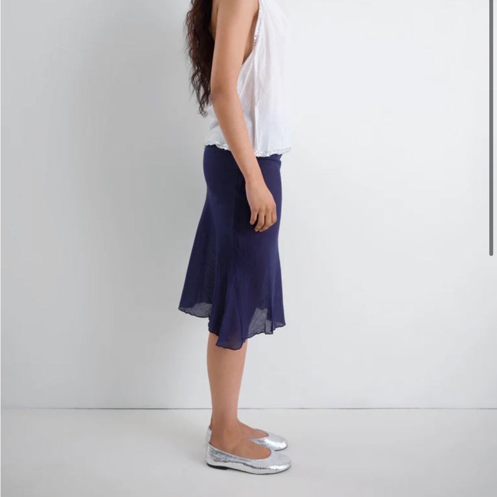 Gimaguas Navy Cala Skirt size M - Picture 3 of 6
